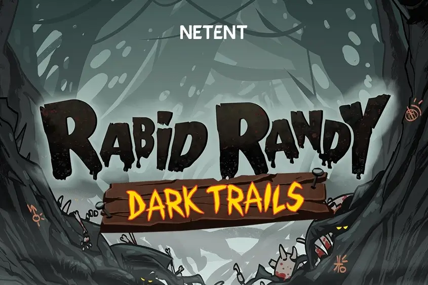 Rabid Randy: Dark Trails slot with Canadian forest and wildlife atmosphere